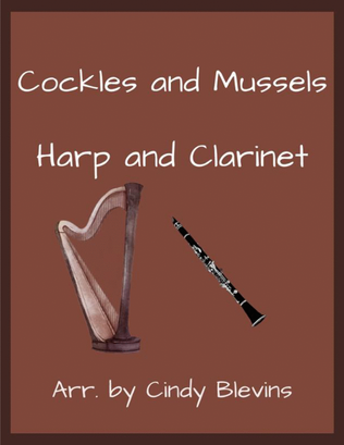 Book cover for Cockles and Mussels, for Harp and Clarinet