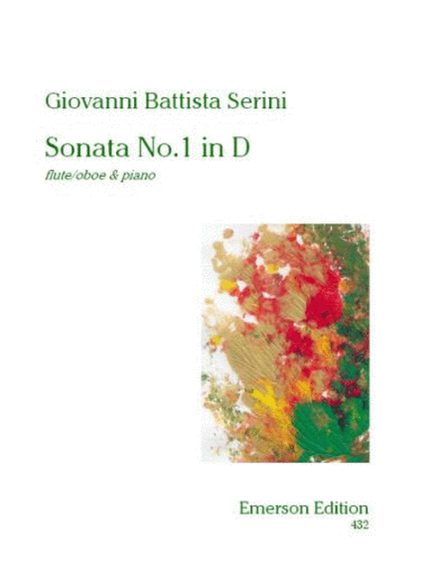 Sonata No.1 In D