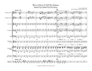 We've A Story To Tell the Nations/Stand Up, Stand Up For Jesus (Brass Quintet)
