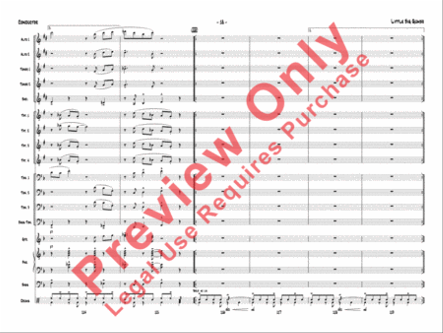 Little Big Gumbo Little Big Gumbo Jazz Ensemble scores gallery preview page 21