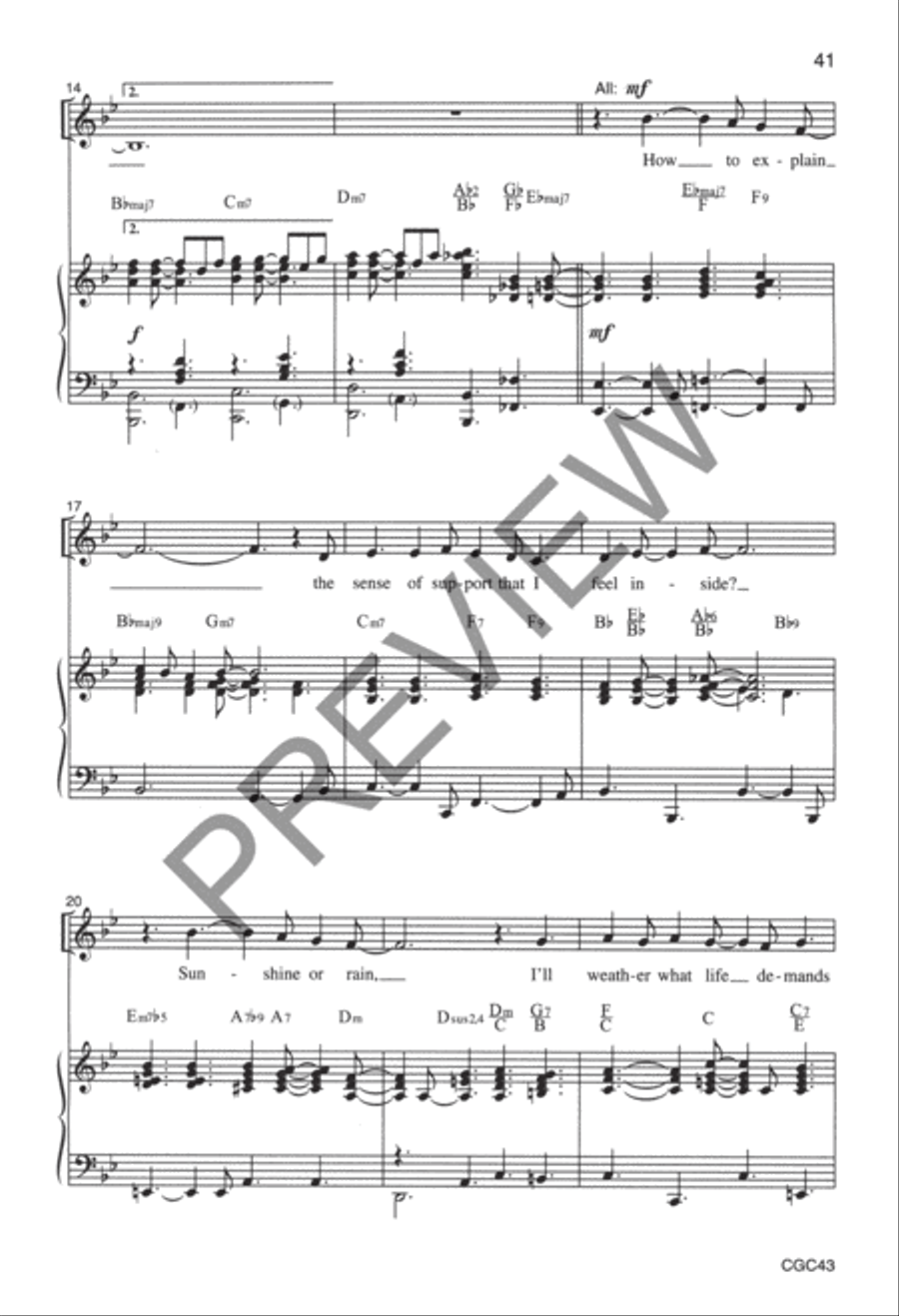 All God's Children Preview Kit (Score & CD) Choir scores gallery preview page 17