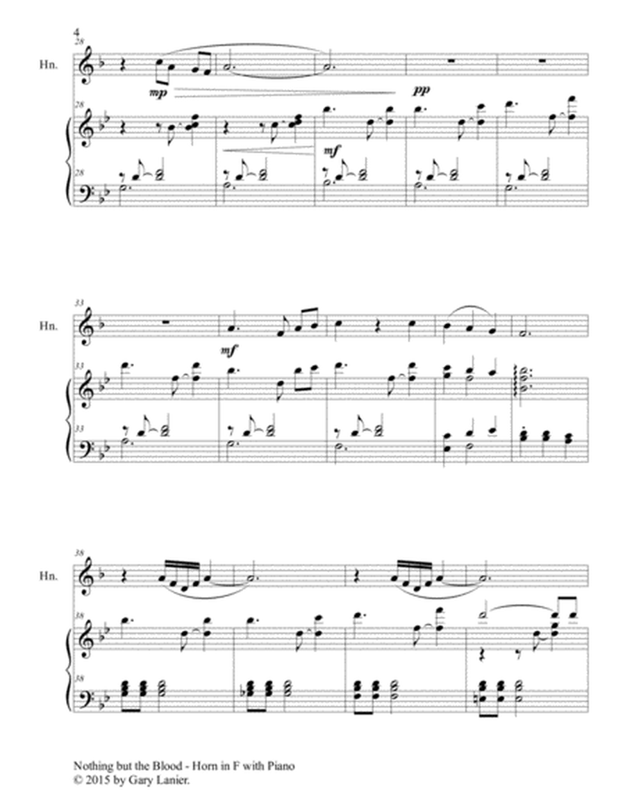 3 JOYFUL GOSPEL HYMNS (for Horn in F with Piano - Instrument Part included) image number null