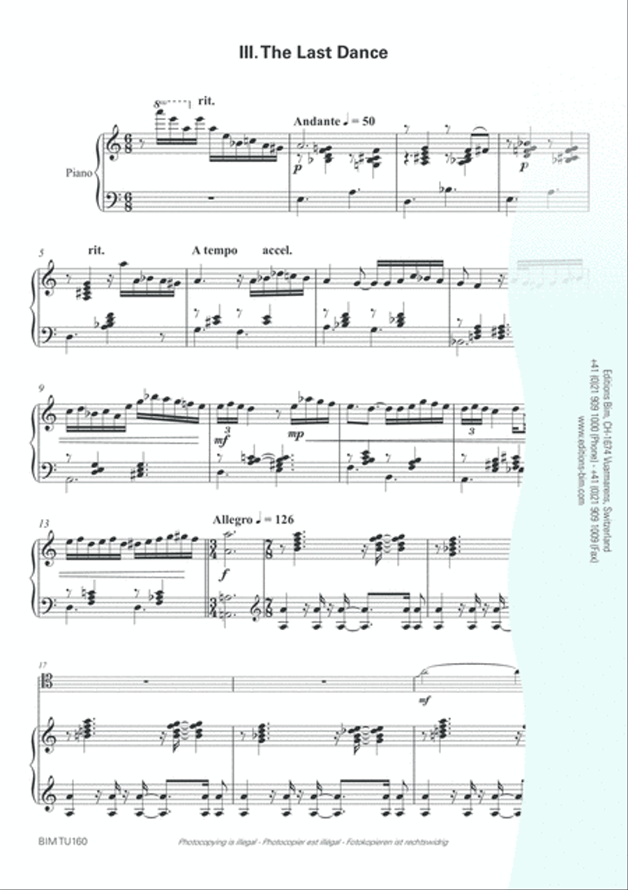 Pearls II Euphonium scores gallery preview page 9