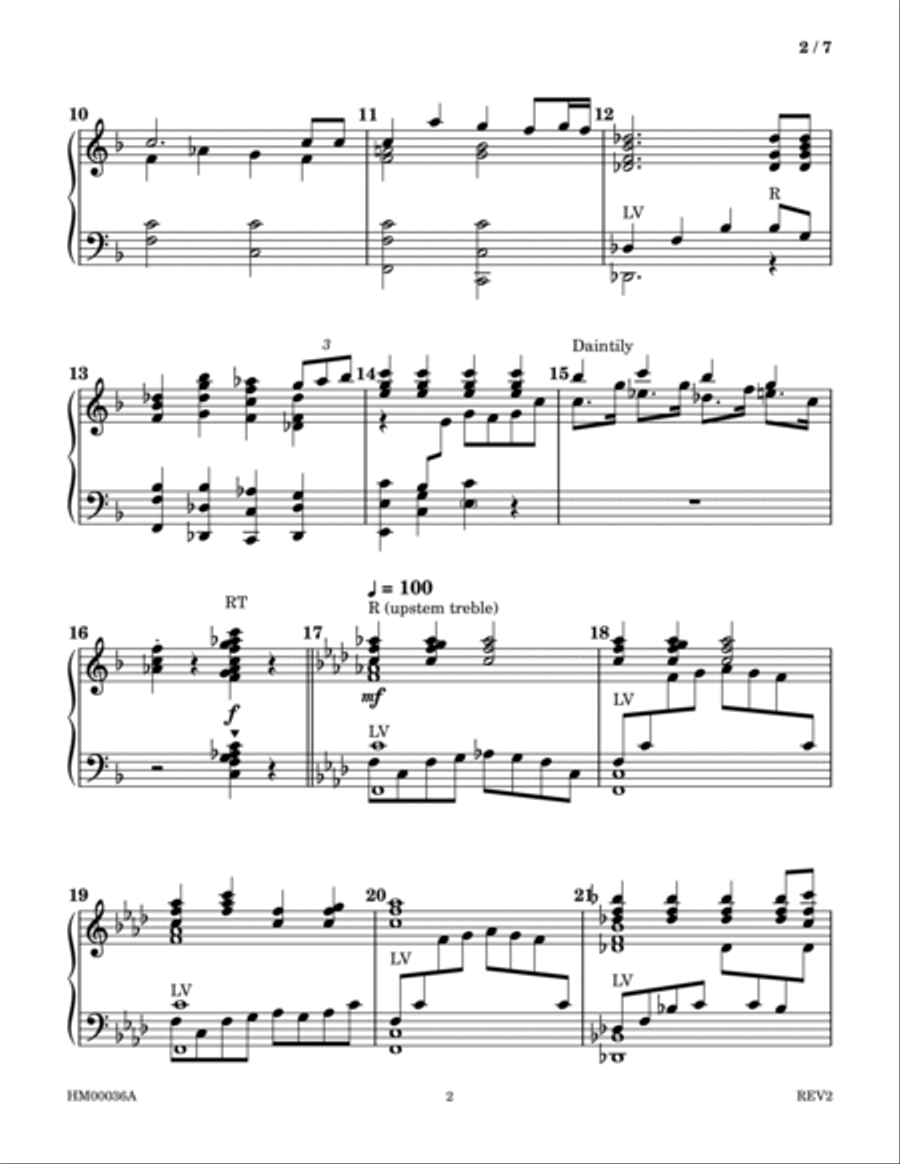 The Belsnickel Handbell Choir scores gallery preview page 2