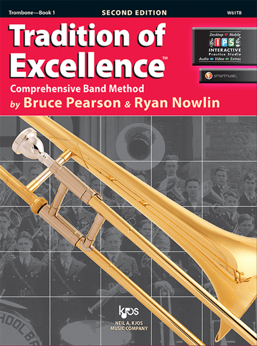 Tradition of Excellence Book 1 - Trombone Concert Band Methods scores gallery preview page 1