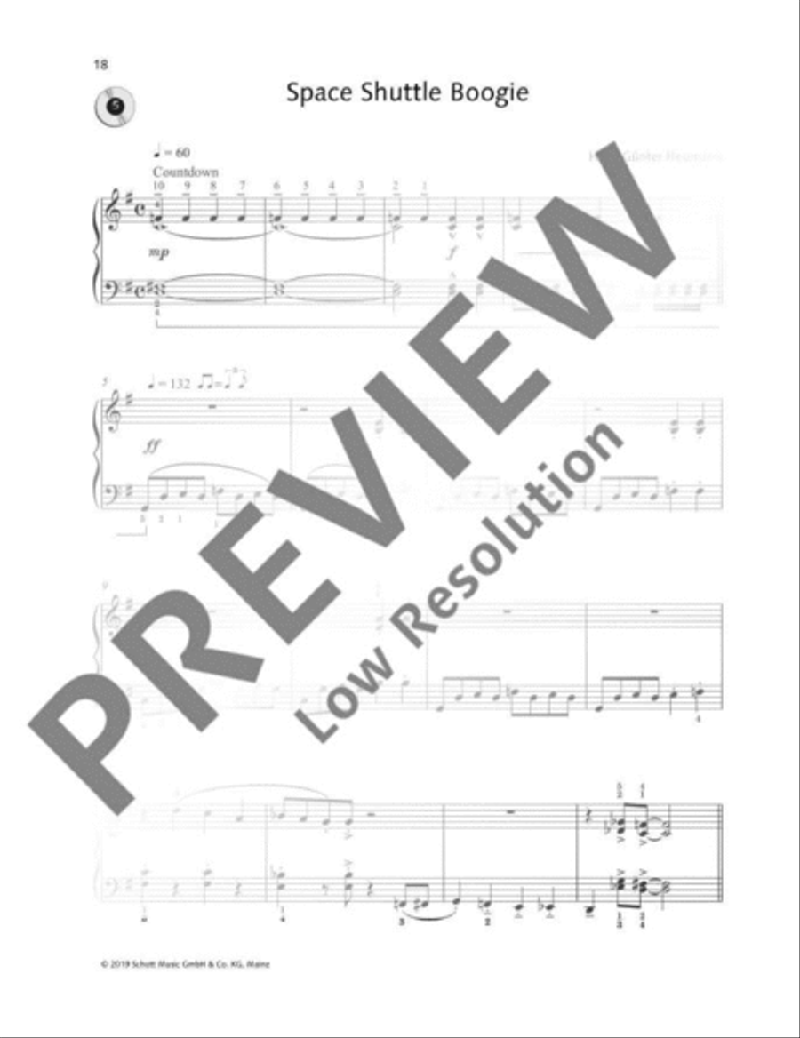 Galaxy Piano Galaxy Piano Easy Piano scores gallery preview page 19