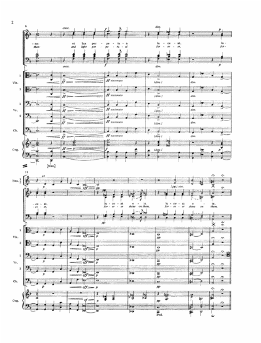 Requiem (1893 version) 4-Part scores gallery preview page 3