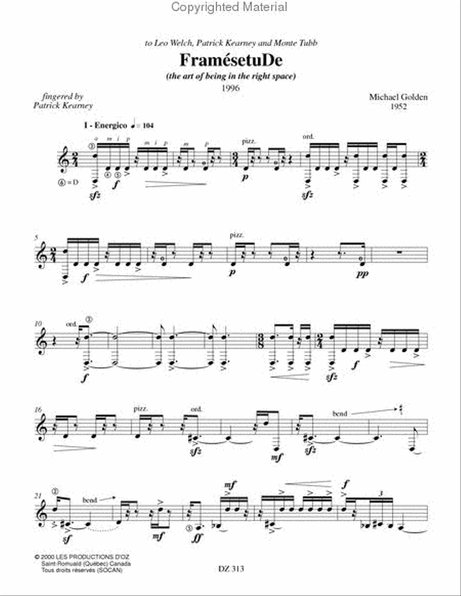 FramésetuDe Classical Guitar scores gallery preview page 2