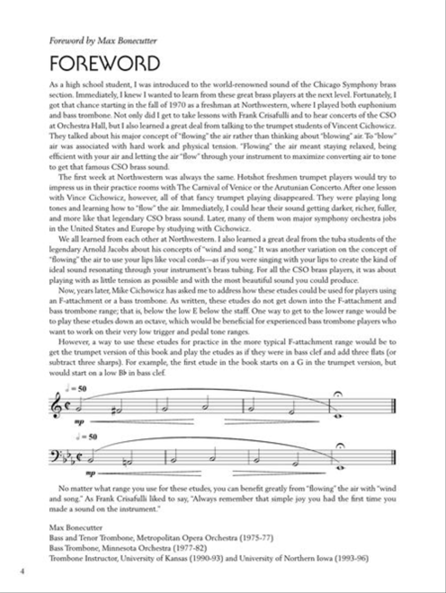 Vincent Cichowicz - Fundamental Studies for the Developing Trombone Player Euphonium scores gallery preview page 7