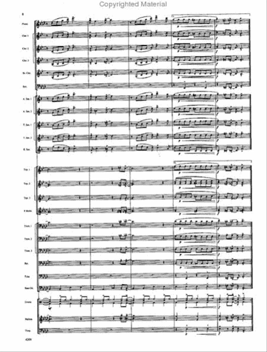 In the Mood Big Band scores gallery preview page 7