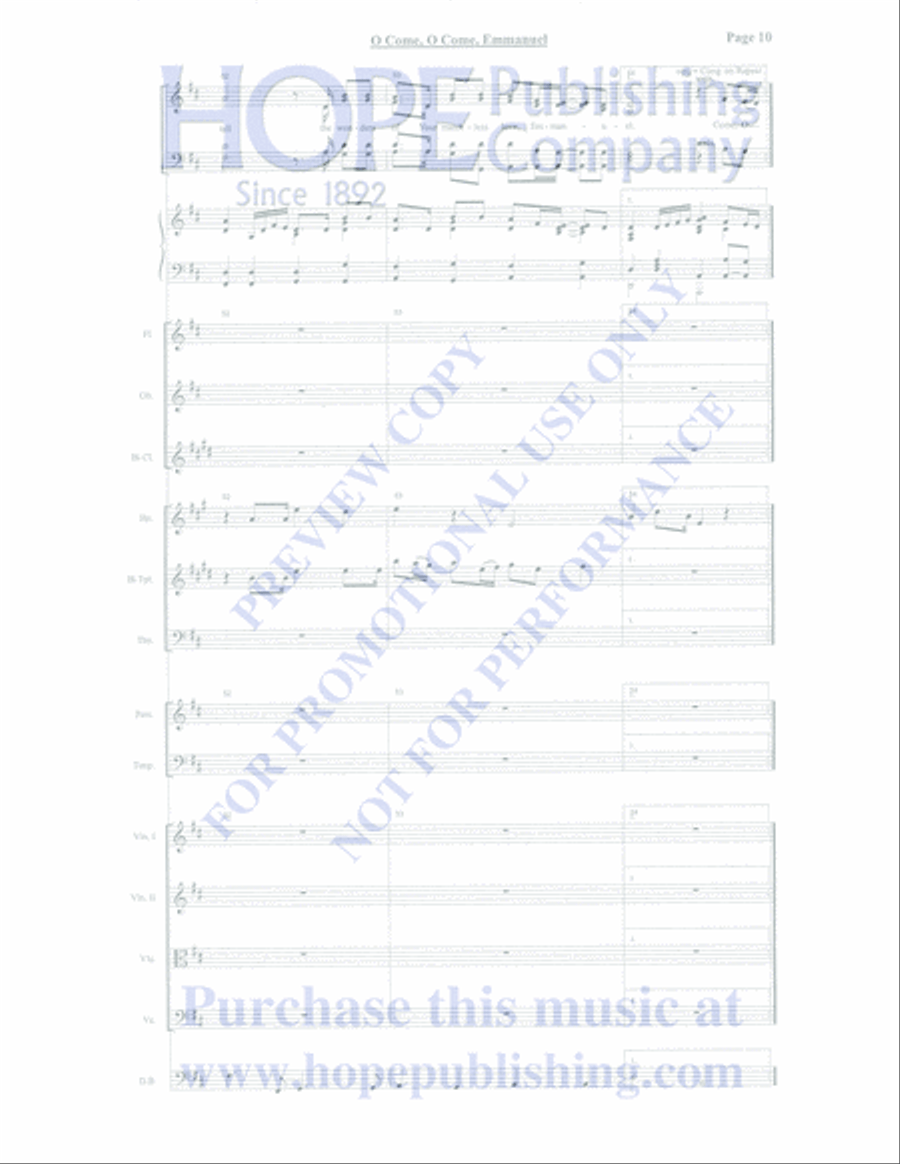 Emmanuel Emmanuel Orchestra scores gallery preview page 12