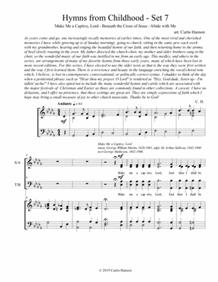 Book cover for Hymns from Childhood - Set 7 (SATB)