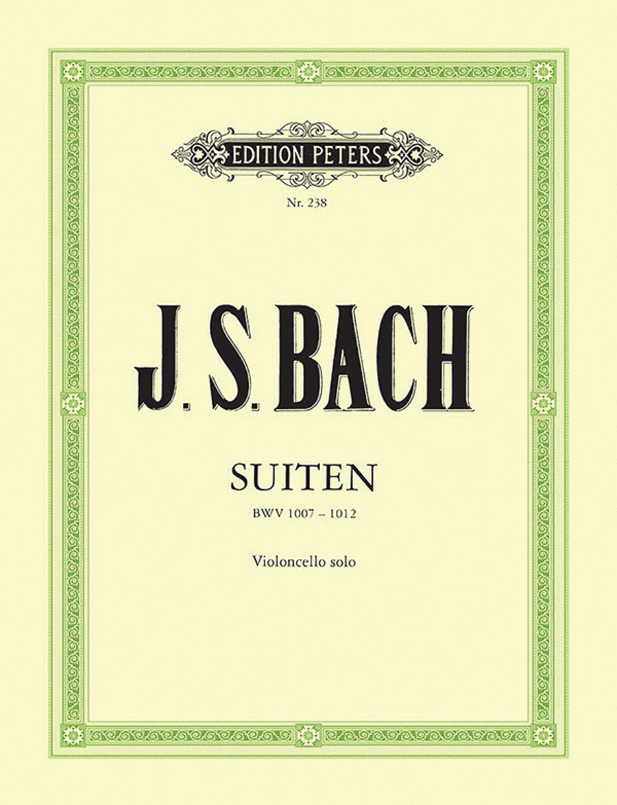 Suites (Sonatas) For Solo Cello Cello Solo scores gallery preview page 1