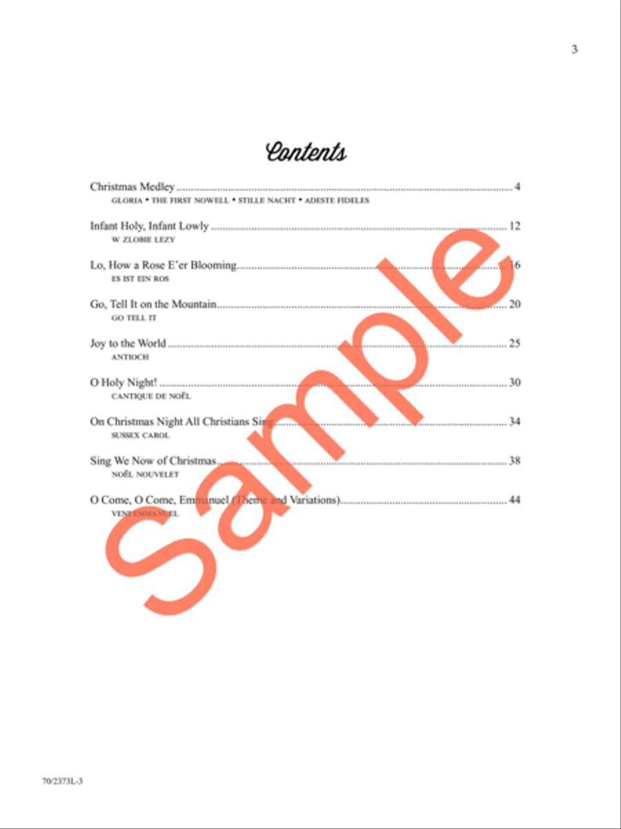 The Heart and Soul of Christmas, Vol. 2 Organ Solo scores gallery preview page 4