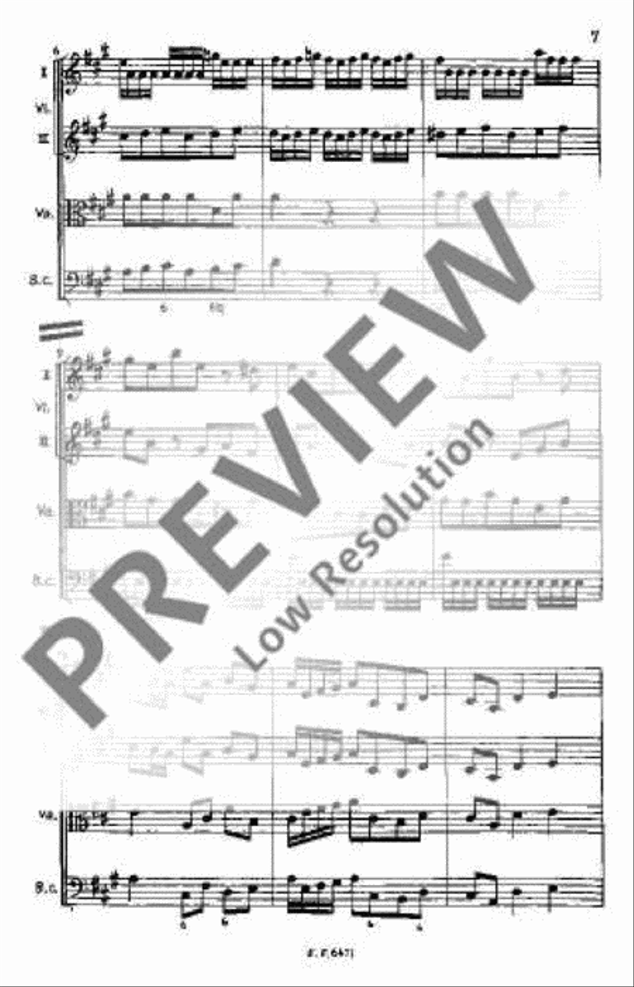 Concerto A major Concerto A major Piano and Keyboard scores gallery preview page 12