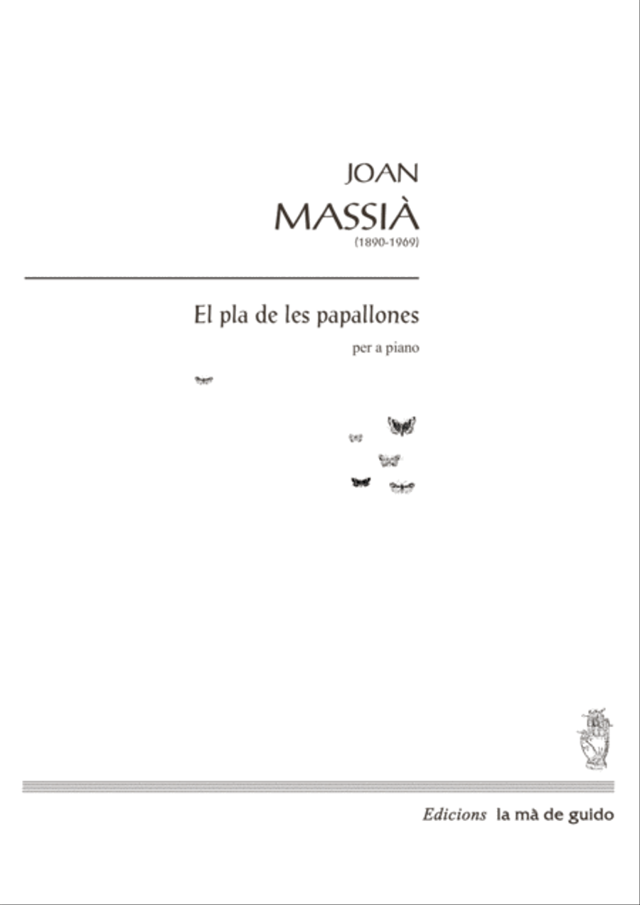 El pla de les papallones El pla de les papallones Piano Solo scores gallery preview page 1