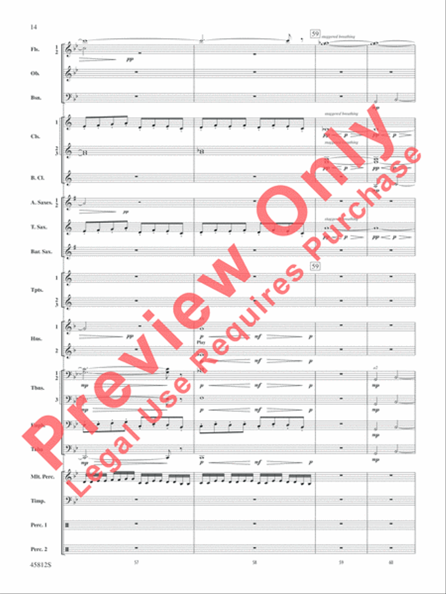 Suicide Squad Suicide Squad Concert Band scores gallery preview page 15