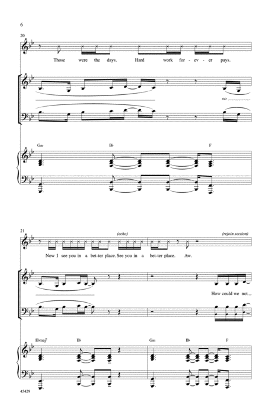 See You Again See You Again Choir scores gallery preview page 5