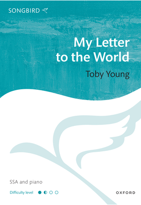 Book cover for My Letter to the World