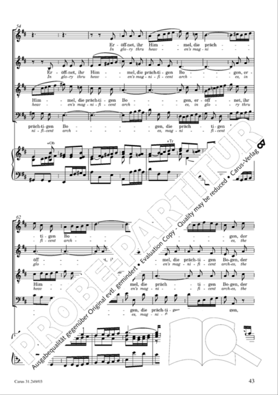 Osteroratorium 4-Part scores gallery preview page 44