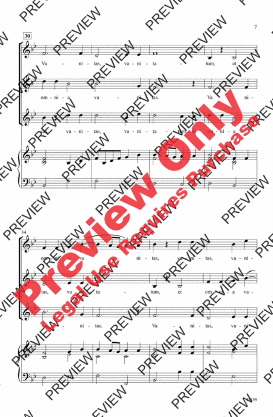 Vanitas Canon Vanitas Canon Women's Choir scores gallery preview page 7