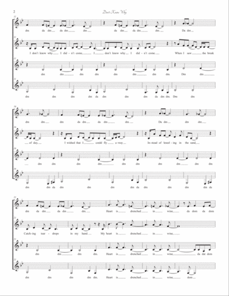 Don't Know Why SSAA scores gallery preview page 2