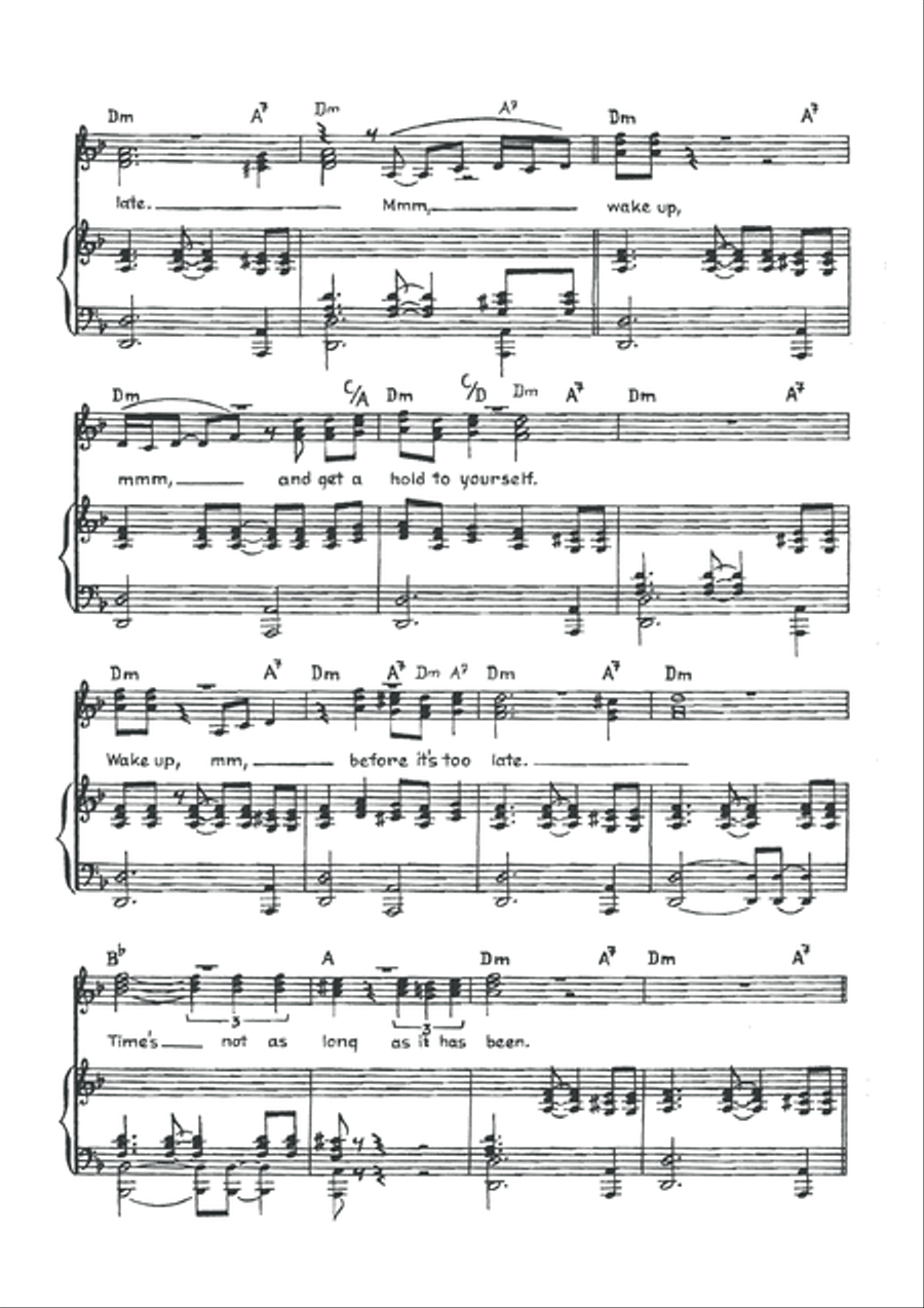 Wake up now Wake up now Voice scores gallery preview page 5