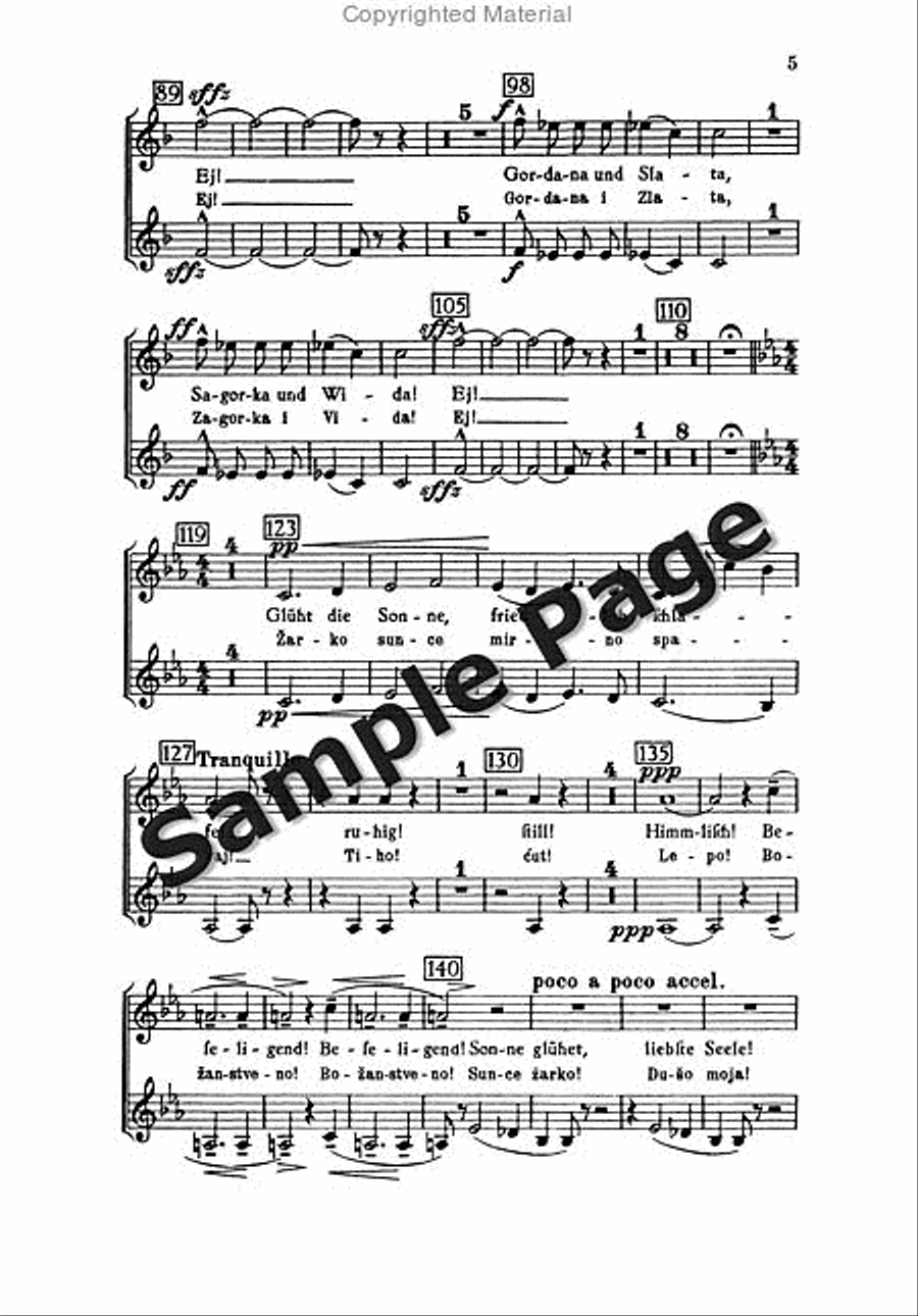 Kolo Choral Score **pop** Choir scores gallery preview page 6