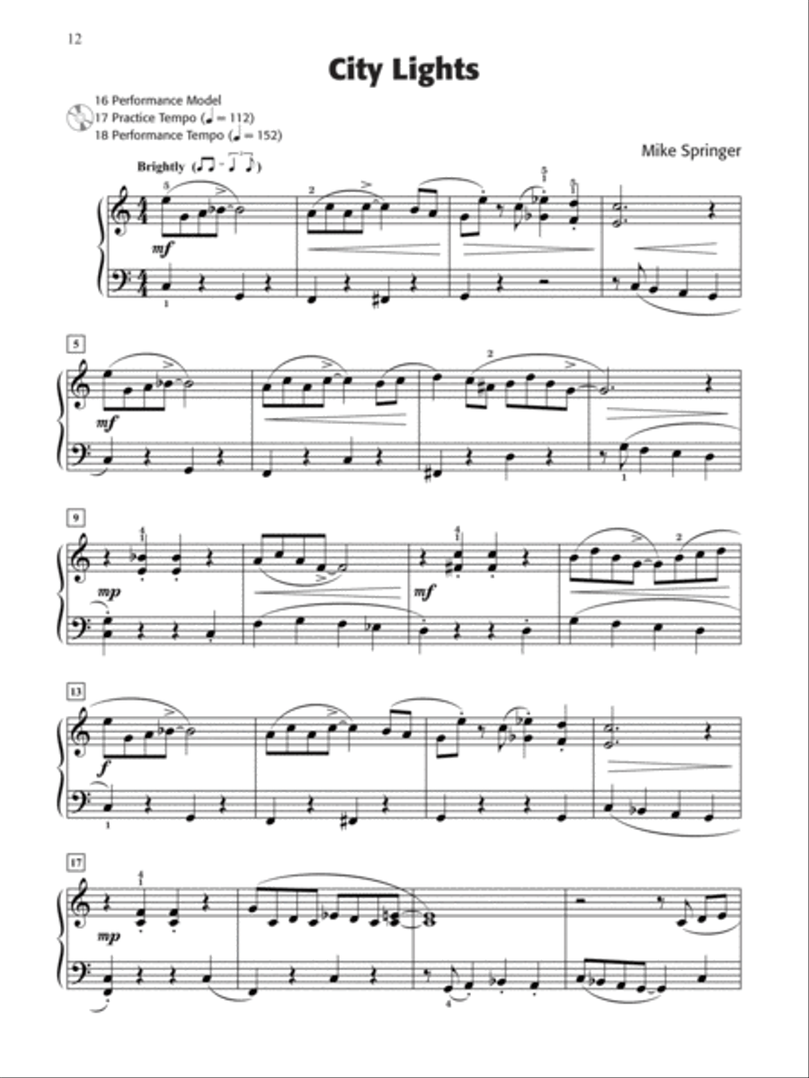 Not Just Another Jazz Book, Book 1 Piano Solo scores gallery preview page 10