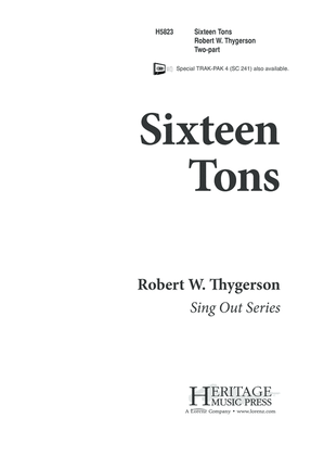 Book cover for Sixteen Tons