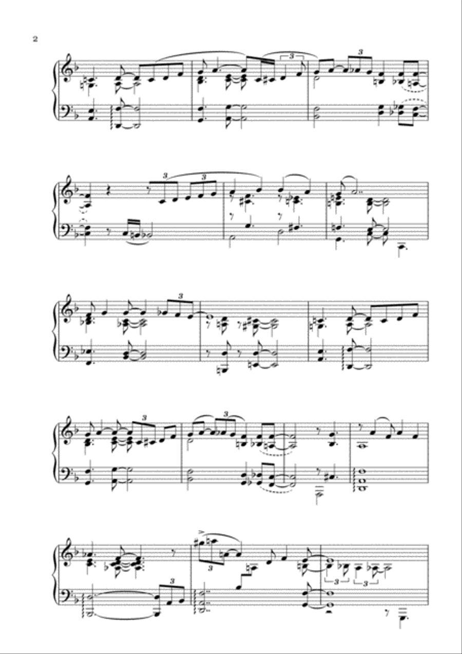 Nice Work If You Can Get It from A DAMSEL IN DISTRESS Piano Solo scores gallery preview page 2