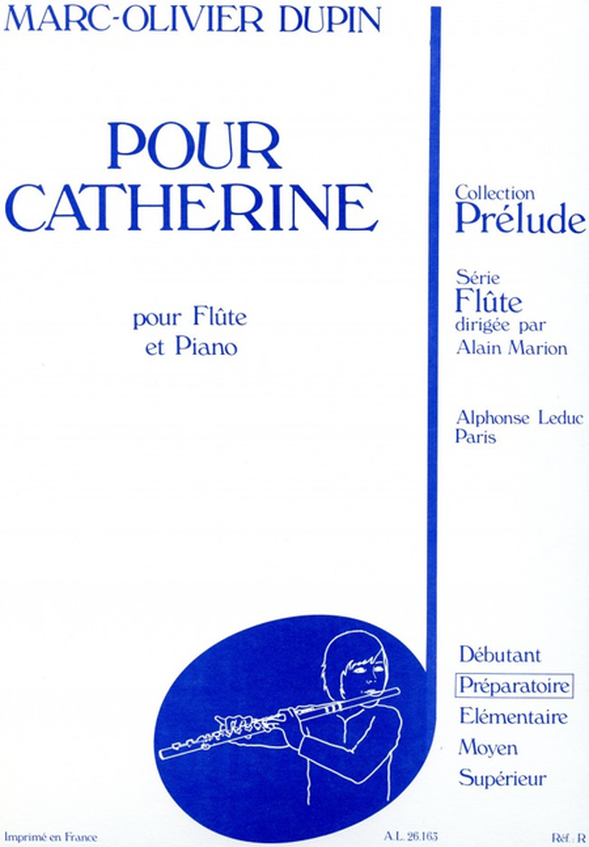 Pour Catherine - Flute et Piano