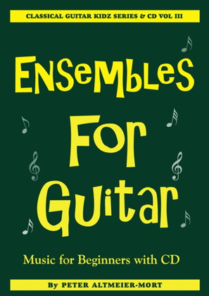 Ensembles For Guitar Book/CD Book 3