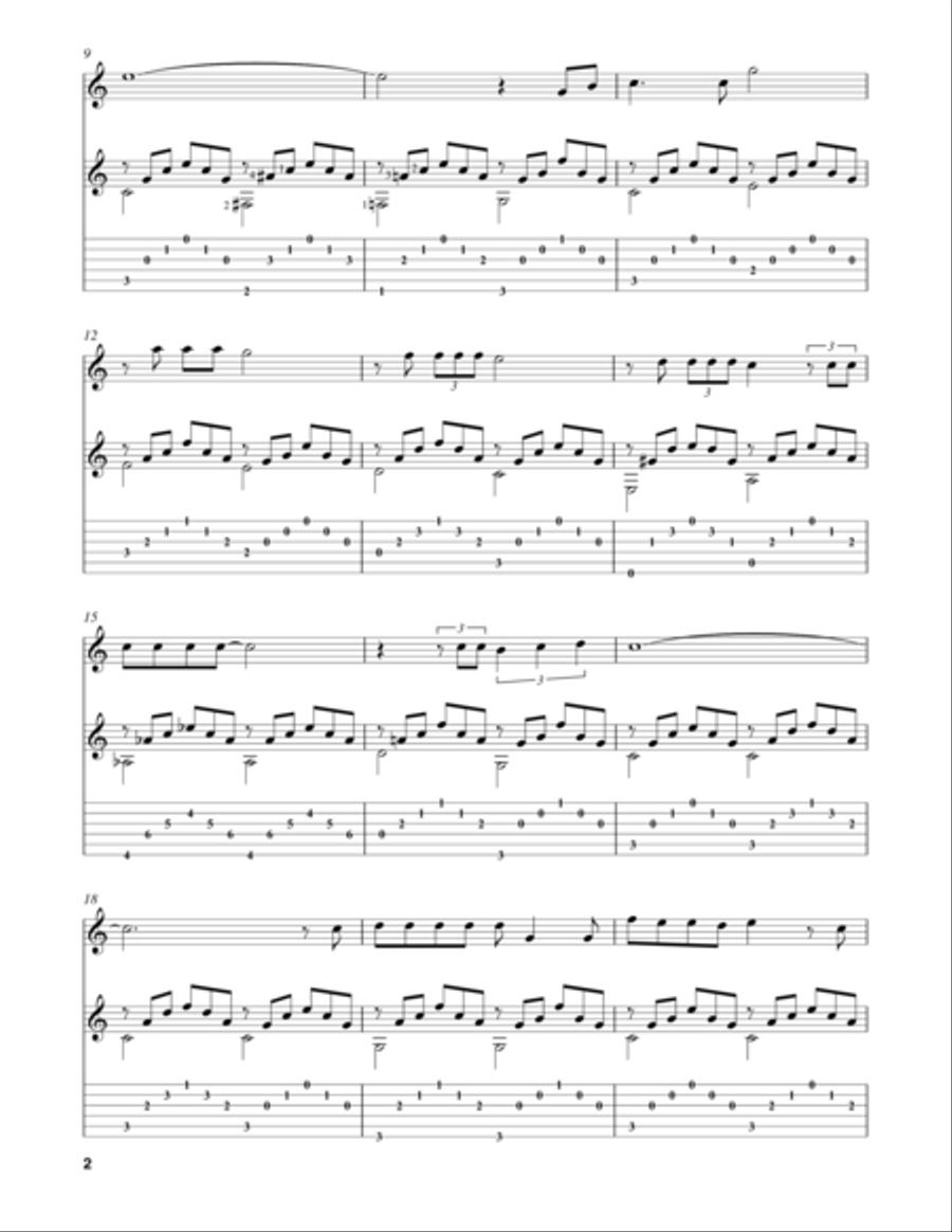 What A Wonderful World Flute scores gallery preview page 2