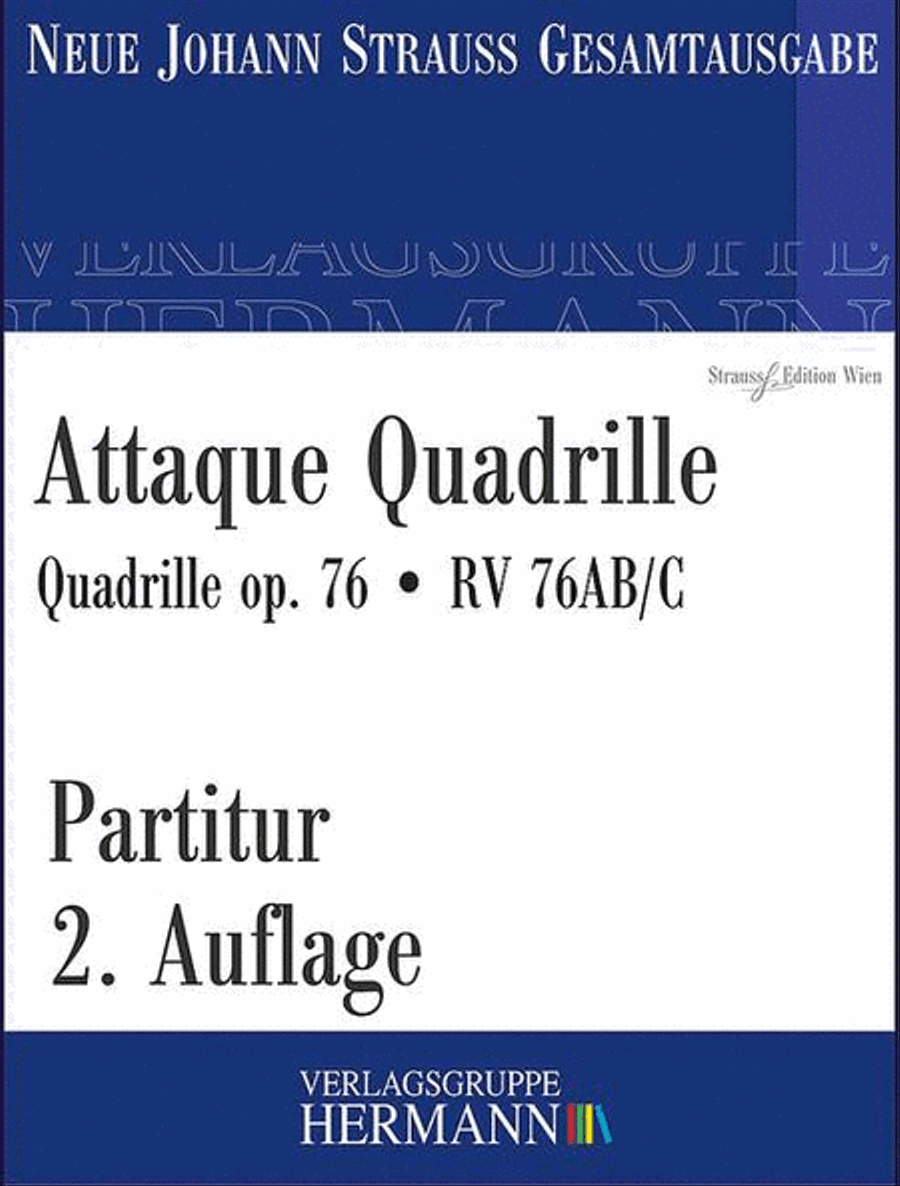Attaque Quadrille op. 76 RV 76AB/C Orchestra scores gallery preview page 1