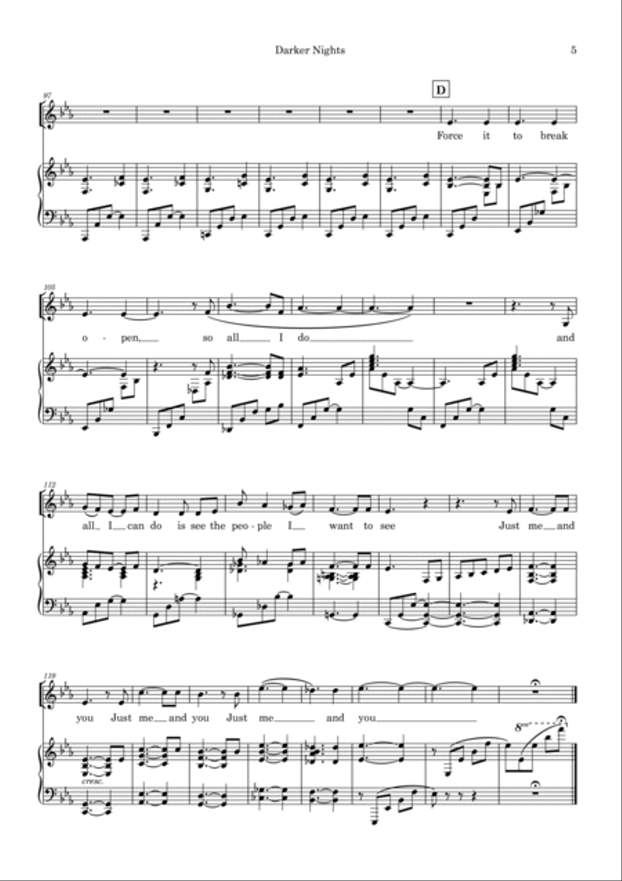 Darker Nights Voice scores gallery preview page 5