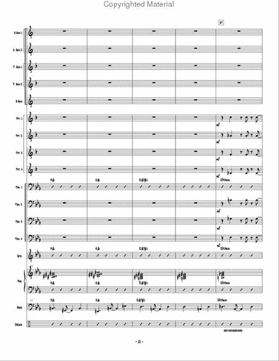 Amaryillis Amaryillis Jazz Ensemble scores gallery preview page 16