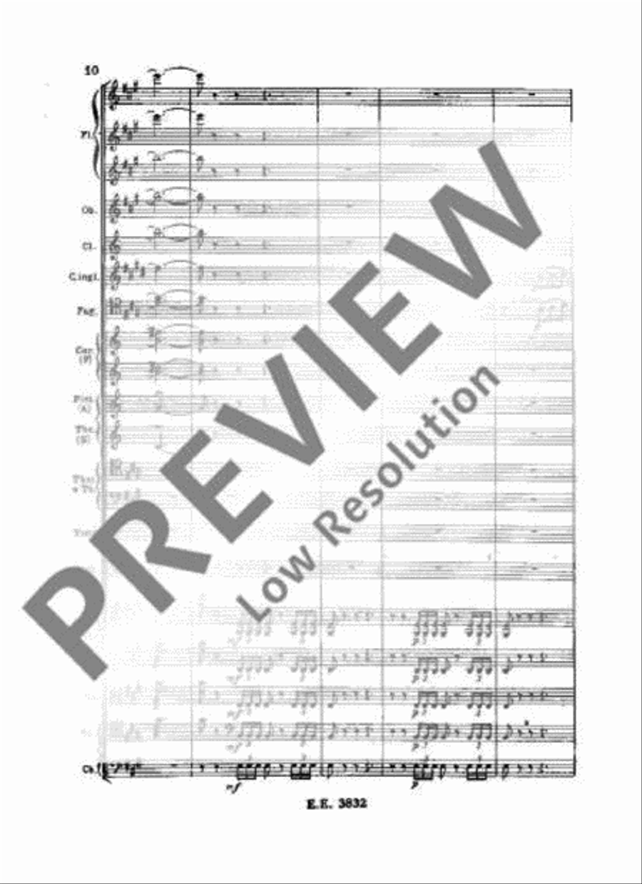 Capriccio Italien Orchestra scores gallery preview page 19