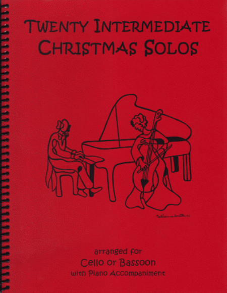 Twenty Intermediate Christmas Solos for Cello or Bassoon & Piano