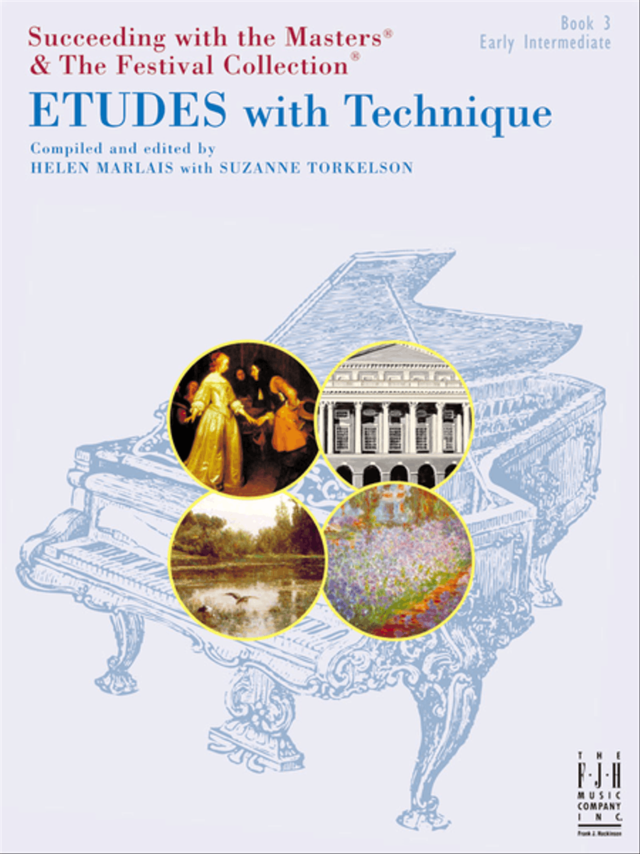 Etudes with Technique, Book 3 Piano Method scores gallery preview page 1