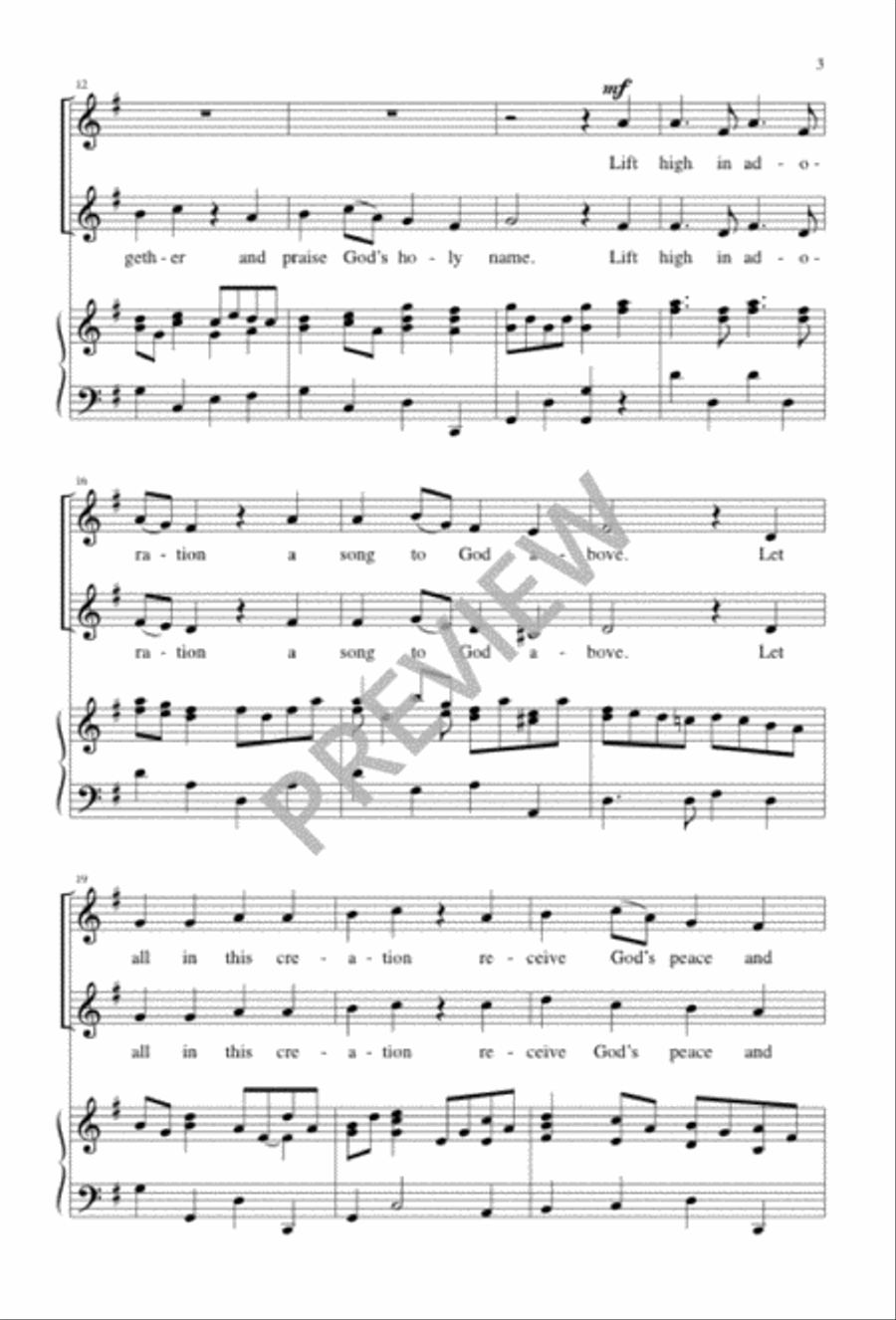 Come Follow Me Forever Come Follow Me Forever 2-Part scores gallery preview page 2