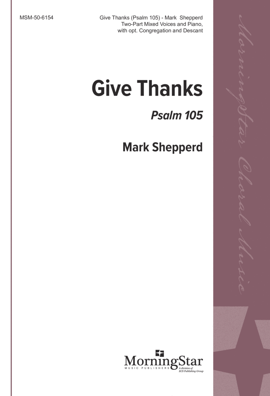 Give Thanks 2-Part scores gallery preview page 1