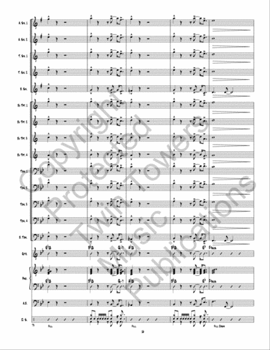 Its All Good Jazz Ensemble scores gallery preview page 17
