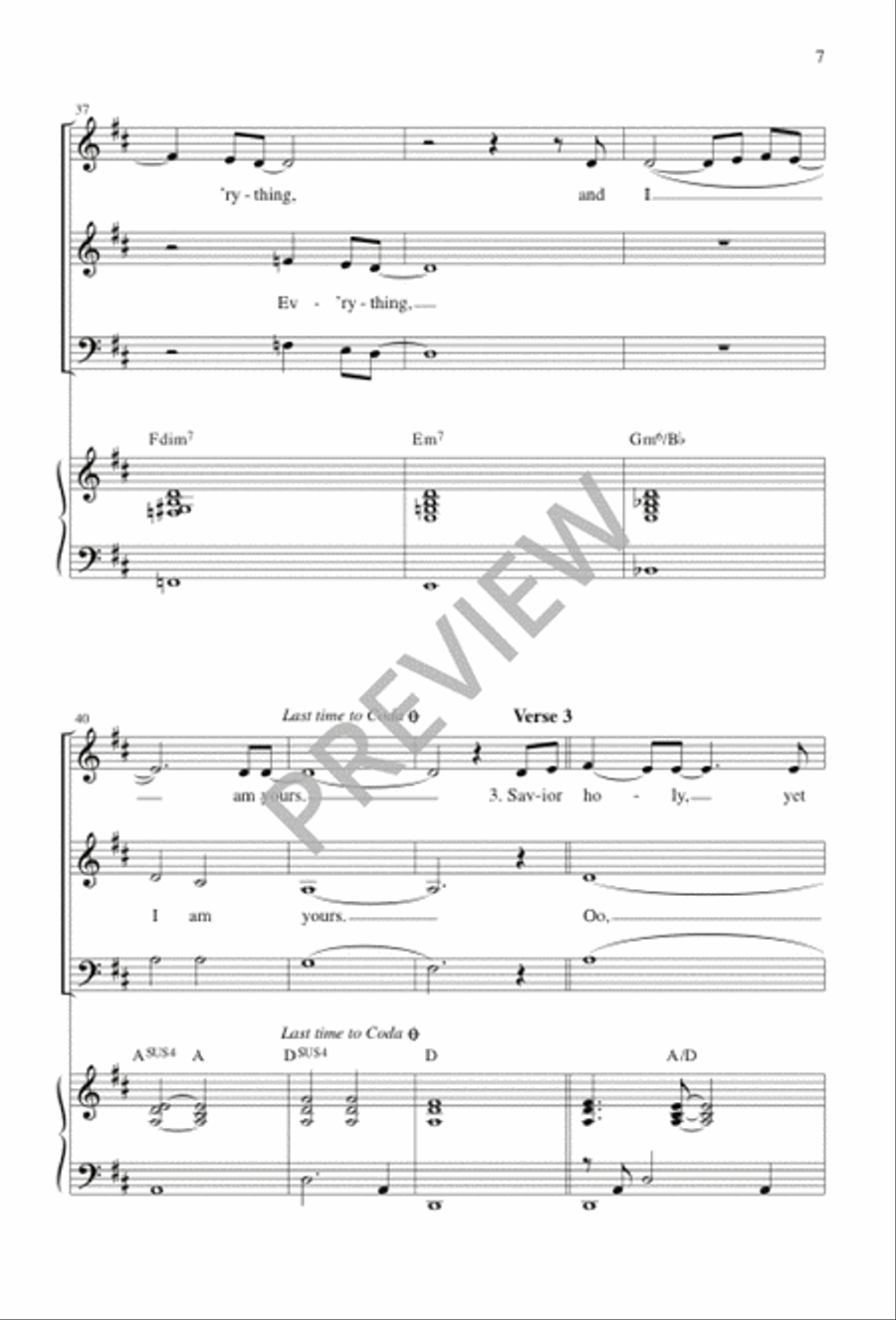 Yours 3-Part scores gallery preview page 7