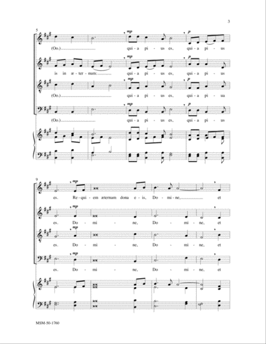 Blessed Are the Dead Divisi scores gallery preview page 3