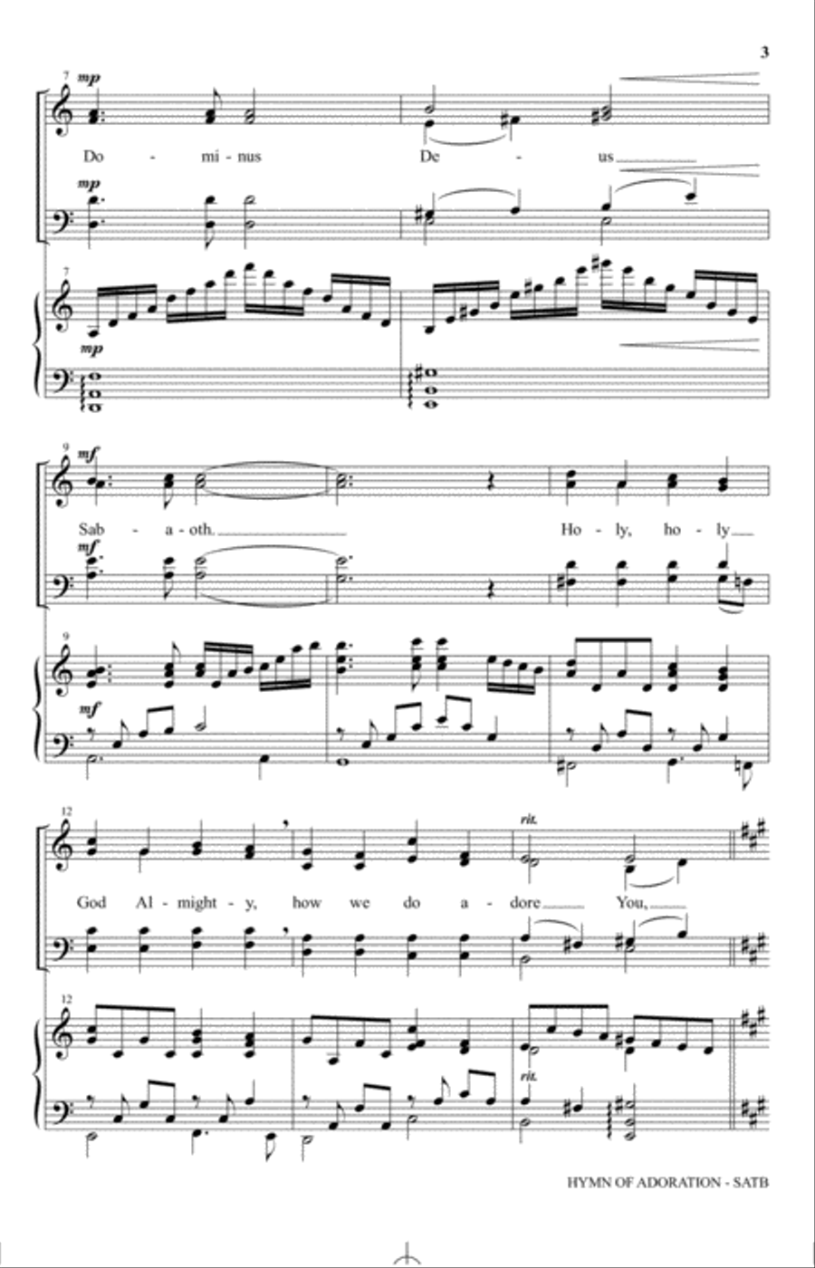Hymn Of Adoration (incorporating 