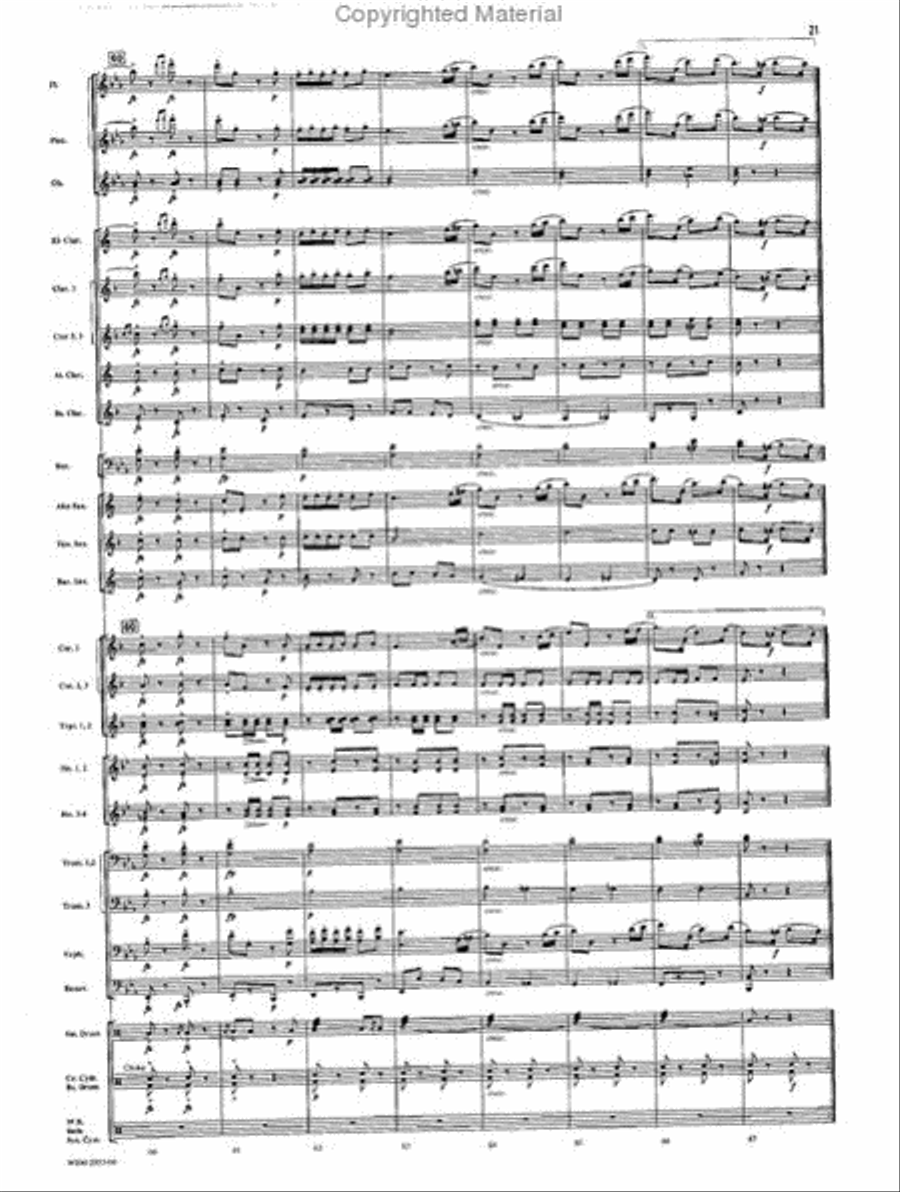 The Free Lance The Free Lance Concert Band scores gallery preview page 11
