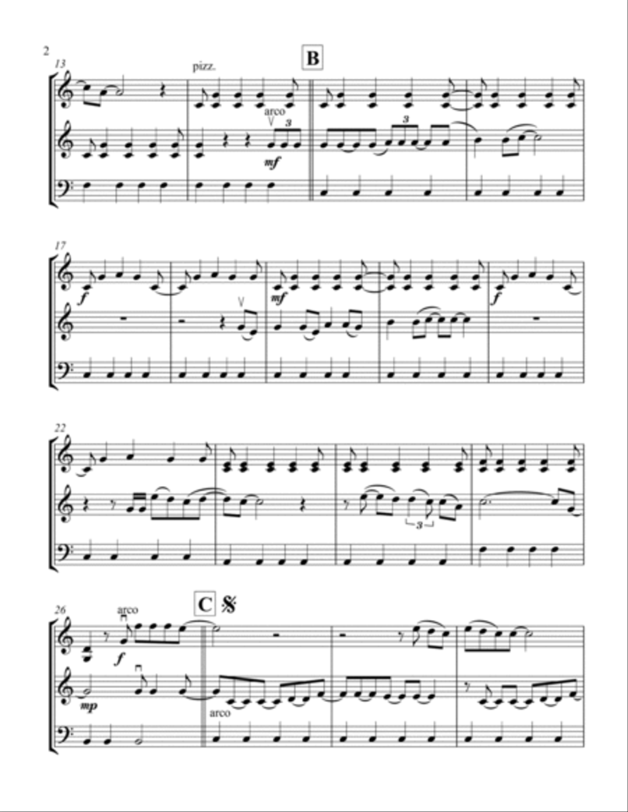 The Best (simply The Best) String Trio scores gallery preview page 2