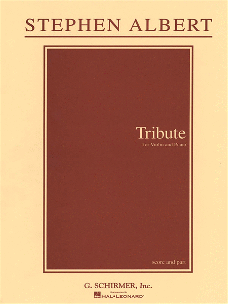 Tribute (Piano / Violin)