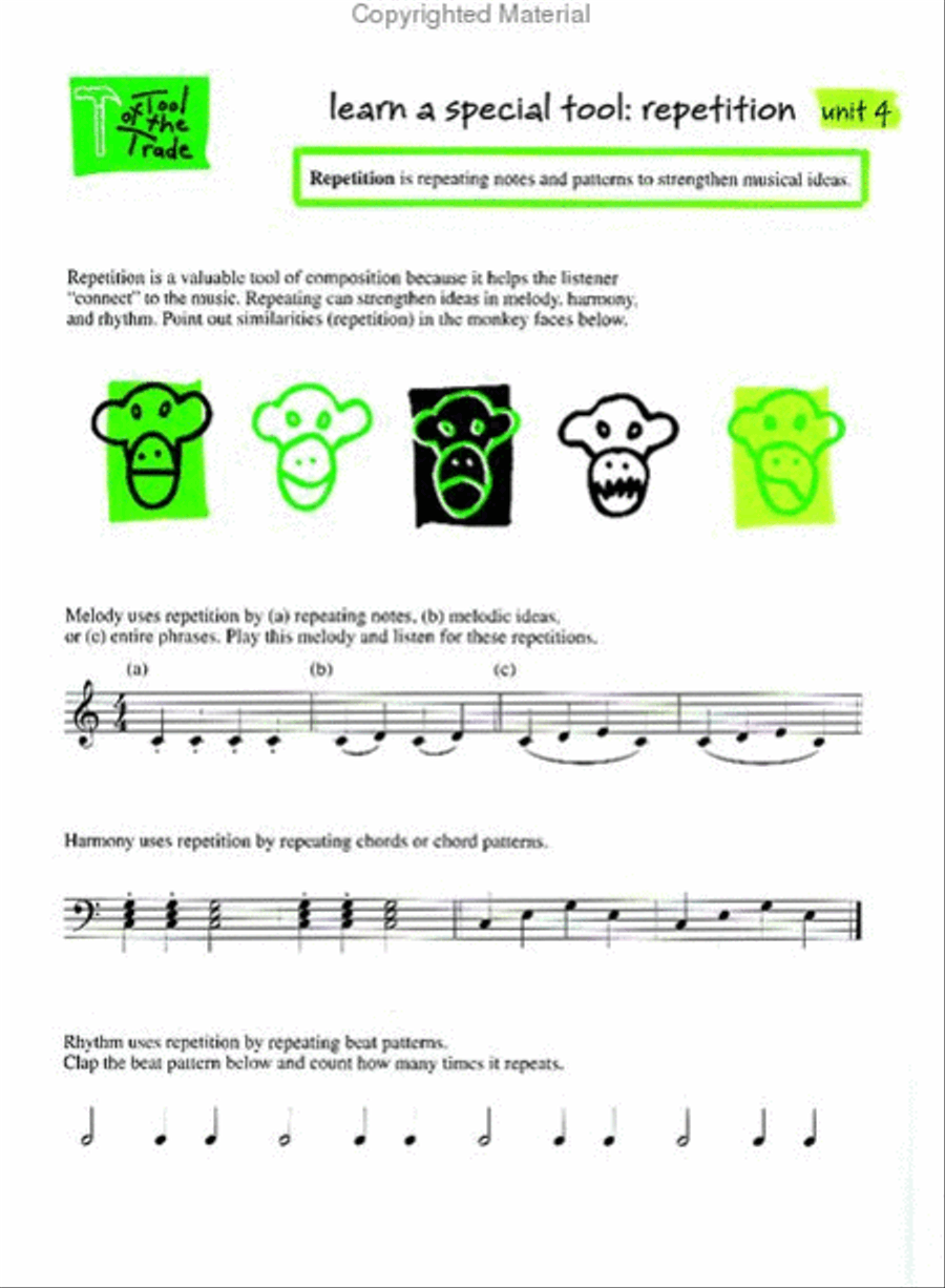 Music by Me, Book One Piano Method scores gallery preview page 4